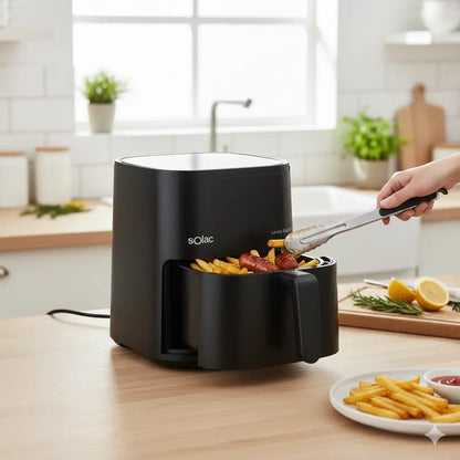 Solac Friteuse à air sans huile Léviter Digital 5 Litres